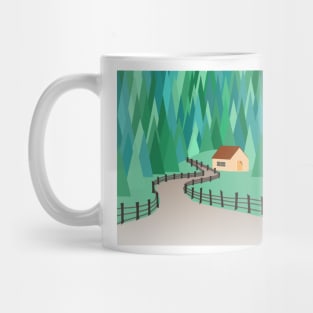 House in the forest Mug